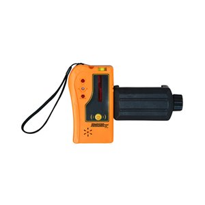 Johnson Level One-Sided Laser Detector with Clamp for Rotating Lasers - Red Beam