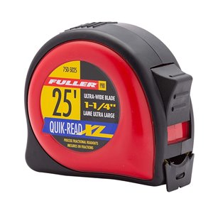 Ruban à mesurer avec lame ultra-large Fuller Pro d'Innovak, 25 pi x 1-1/4-po