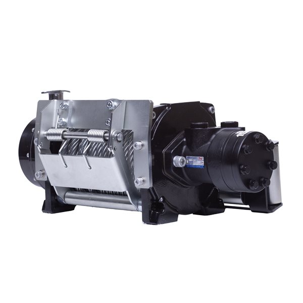 Treuil hydraulique de remorquage Warrior de DK2, 15 000 lb