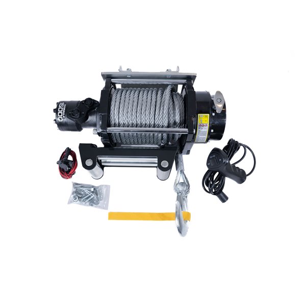 DK2 Warrior Hydraulic Winch - 15,000-lb