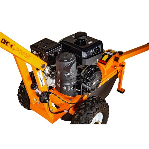 DK2 Commercial Gas Stump Grinder with 14 HP Motor