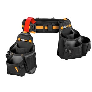Ceinture d'outils pour homme de métier TOUGHBUILT, 3 pièces, 32 po à 48 po, noir