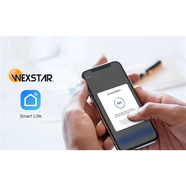 Wexstar Smart Plug Wi-Fi - White - 2 pcs