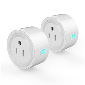 Wexstar Smart Plug Wi-Fi - White - 2 pcs