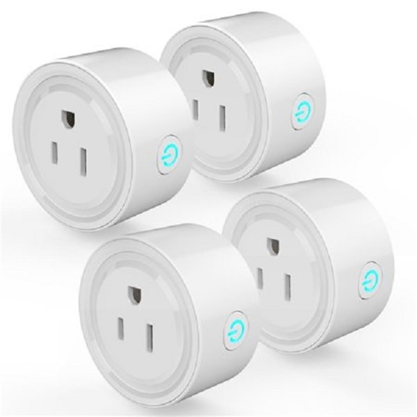 Wexstar Smart Plug Wi-Fi - White - 4 pcs