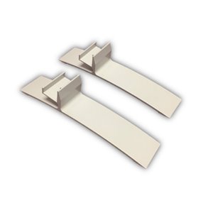 Support Wexstar pour radiateur infrarouge, 400/600/800 W, blanc, 2 pièces