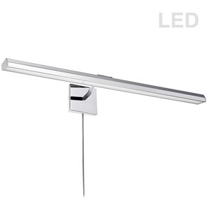 Dainolite Leonardo Picture Light - 40 Watts - 32-in - Polished Chrome