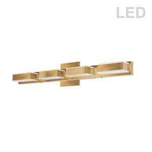 Dainolite Signature Vanity Light - 4-Light - 26.7-in - Gold