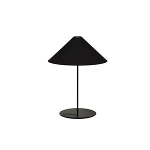 Lampe de table Maine de Dainolite, 1 lumière, 26,5 po, noir