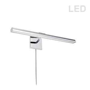 Dainolite Leonardo Picture Light - 30 Watts - 24-in - Polished Chrome