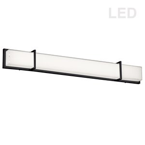 Dainolite Trinity Vanity Light - 2-Light - 45.11-in - Matte Black