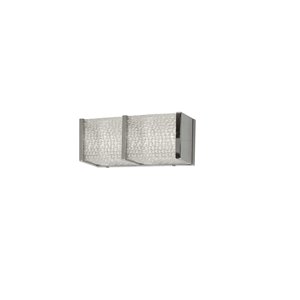 Dainolite Signature Wall Sconce - 1-Light - 12-in - Polished Chrome