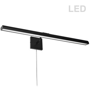 Dainolite Leonardo Picture Light - 40 Watts - 32-in - Matte Black