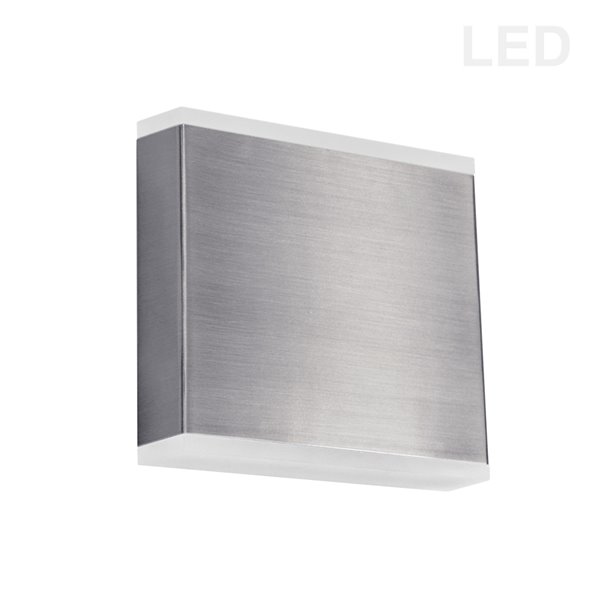 Applique murale à 2 lumières Emery de Dainolite, 4,88 po, chrome satiné