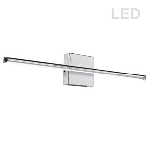 Dainolite Array Wall Sconce - 1-Light - 36-in - Polished Chrome