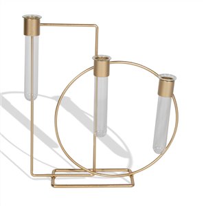 Gild Design House Watson Decorative Table Vase - Gold - Set of 3