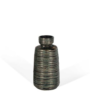 Gild Design House Makari Small Decorative Metal Vase - 11-in