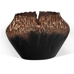 Gild Design House Senga Decorative Metal Vase - Large - 15-in