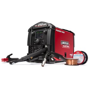 Soudeuse Power MIG 210 MP de Lincoln Electric, 230 V, 11 po x 19 po x 14 po