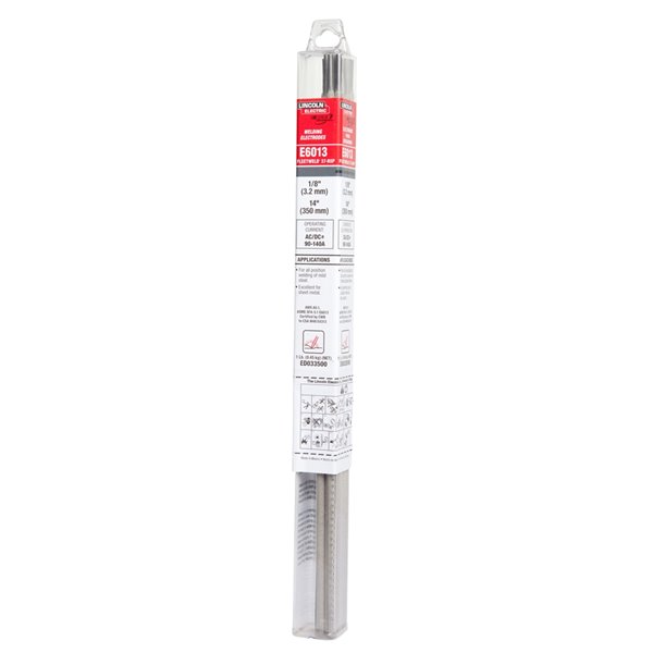 Lincoln Electric E6013 Welding Stick - Tube - 1/8-in - 1 lb