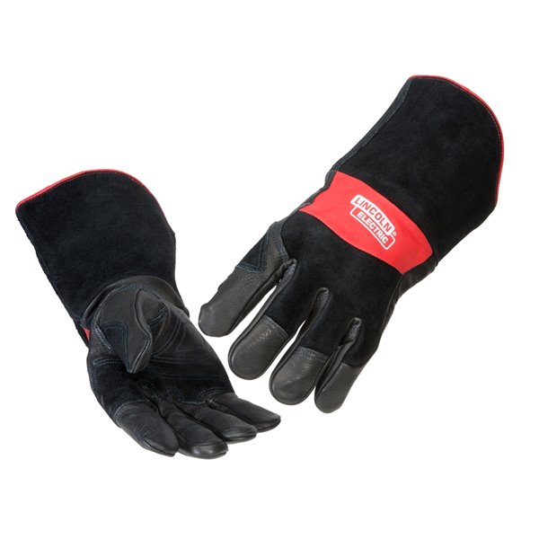 Gants de soudage Lincoln Electric, large, noir