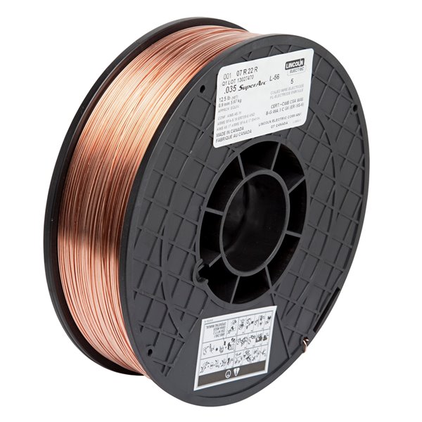 Lincoln Electric SuperArc L-56 MIG Wire - 0.035-in - 12.5 lb