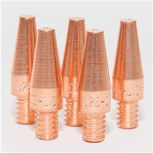 Lincoln Electric Magnum Pro Contact Tips - 0.025-in - Copper - 5/Pk