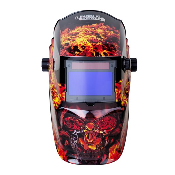 Lincoln Electric Welding Helmet - Auto Darkening - Inferno Machine