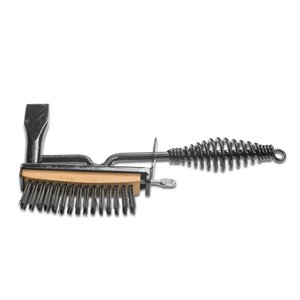 Lincoln Electric Chipping Hammer and Brush Combo - Black