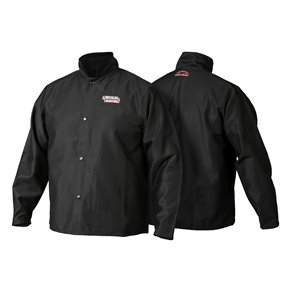 thumbnail image 2 of Lincoln Shadow Split Leather Sleeved Welding Jacket – Size X-Large (K2986-XL, Fits 48-50) 2 of 6