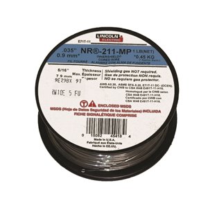 Lincoln Electric Flux-Cored Welding Wire - 0.035-in - 1 lb