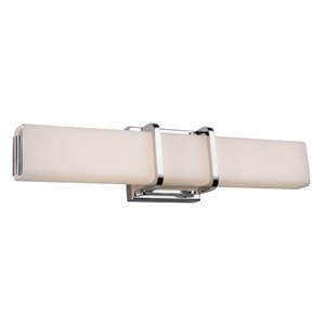Applique murale Omni d'Artcraft Lighting AC7300CH, 3,25 po x 3,25 po x 4,5 po, chrome