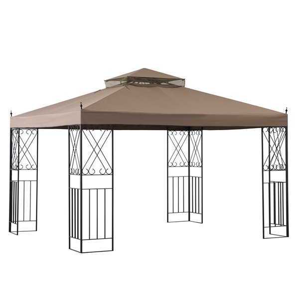 Sunjoy Kelly Semi-permanent Steel 