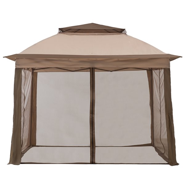 Sunjoy Pop-Up Steel Gazebo - Square 