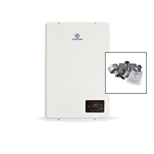 Chauffe-eau Eccotemp sans réservoir propane 20HI, évent vertical 3 po