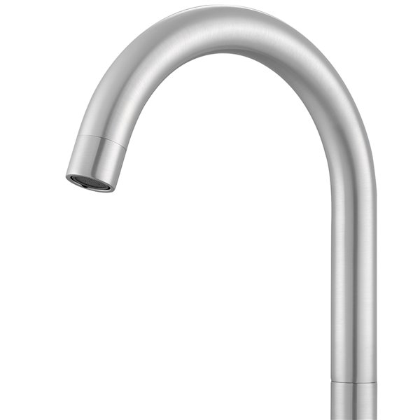 Ancona Nova Series Widespread Bathroom Faucet in Brushed Nickel finish