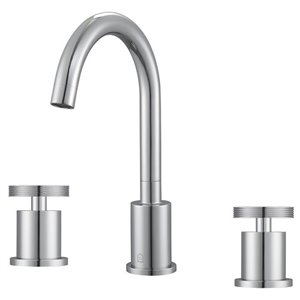 Ancona Nova Series Widespread Bathroom Faucet in Chrome finish