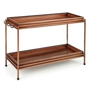 Good Directions Classic Double Boot Tray with Stand - 16.5-in x 24-in - Copper