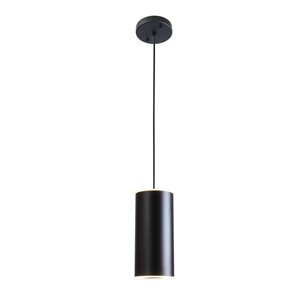 Luminaire suspendu Beldi à 1 lumière de la collection Kipnuk, noir