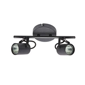 Beldi Lorino Collection 2-Light Track Lighting Black - 5.1-in x 25.2-in