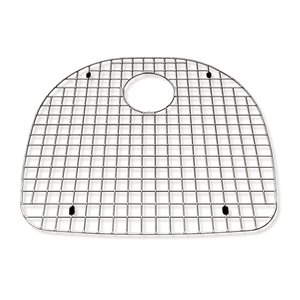 Grille de fond d'évier pour la cuisine en acier inoxydable, 19.56 po x 17.13 po x 1 po