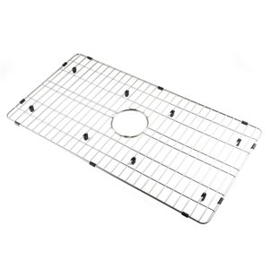 ALFI brand ABGR33S Solid Stainless Steel Kitchen Sink Grid for ABF3318S Sink