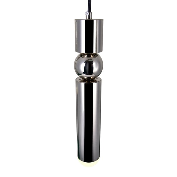 CWI Lighting Chime Contemporary LED Pendant  -  Polished Nickel Finish