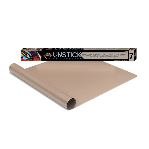 Feuille réutilisable UNSTICK Daughkun pour les arts et artisanats, 18 po x 24 po