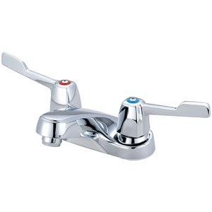 Olympia Faucets Elite Bathroom Faucet - ADA Wrist Blade Handles - Polished Chrome