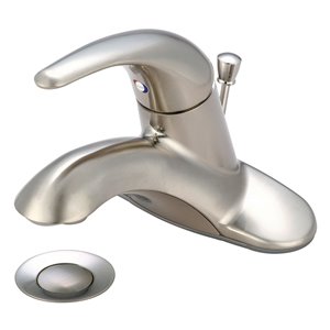 Pioneer Industries Legacy Single-Handle Bathroom Faucet - Brushed Nickel