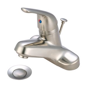 Olympia Faucets Elite Single-Handle Bathroom Faucet - Brushed Nickel