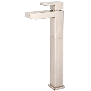 Pioneer Industries MOD Single-Handle Tall Bathroom Faucet - Brushed Nickel