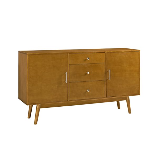Walker Edison MidCentury TV 60in x 33in Acorn LW60CMCAC
