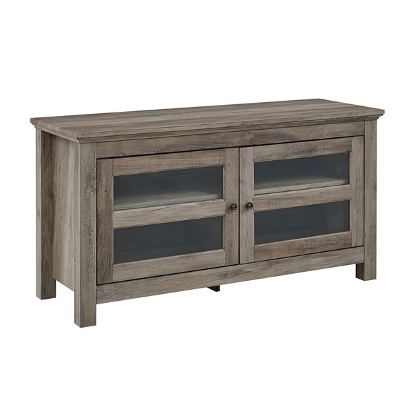 Walker Edison Country TV Cabinet - 44-in x 23-in - Grey
